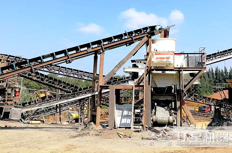制砂機(jī)成品粒型好，成品多用于建筑工程，道路基建